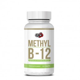 Supliment alimentar Vitamina B12 2000mcg 100 Tablete (Metilcobalamina), Pure Nutrition USA Simptome lipsa sau deficit de Vitamin