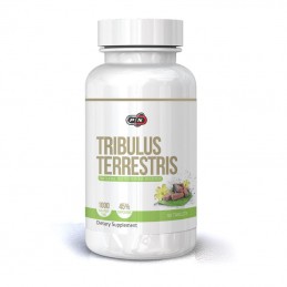 Pure Nutrition USA Tribulus Terrestris 1000 mg 50 Pastile Creste testosteronul, masa musculara, libidoul Beneficii Tribulus: cre