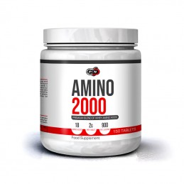 Amino 2000, 150 Pastile, Pure Nutrition USA Beneficii Amino 2000: aminoacizii reprezinta temelia muschilor, reduc degradarea si 