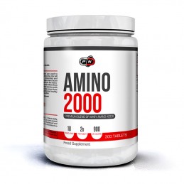 Supliment alimentar Amino 2000, 300 tablete (Aminoacizi masa musculara)-Pure Nutrition USA Beneficii Amino 2000: aminoacizii rep
