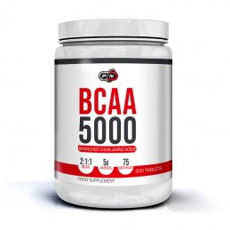 Pure Nutrition USA BCAA 5000 300 tablete (Aminoacizi esentiali) Beneficii BCAA 5000: aminoacizi esentiali, reduc oboseala muscul