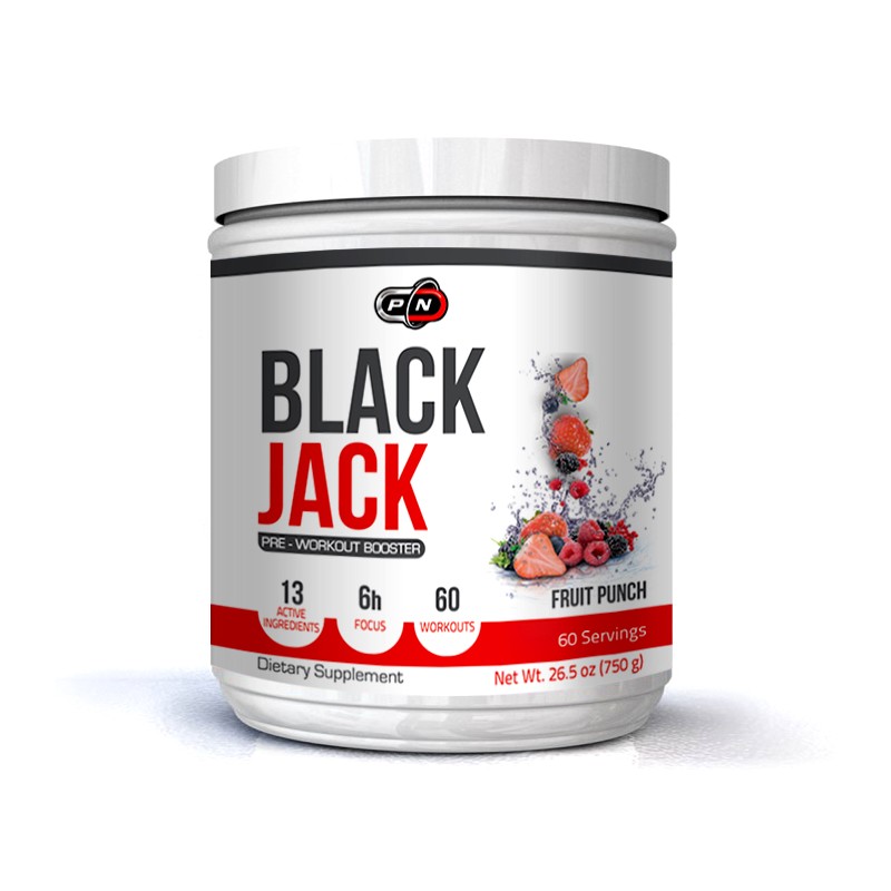 Black Jack 750 grame, Oxid Nitric Puternic, Pure Nutrition USA Beneficii Black Jack: efect puternic in doar 15 minute de la admi