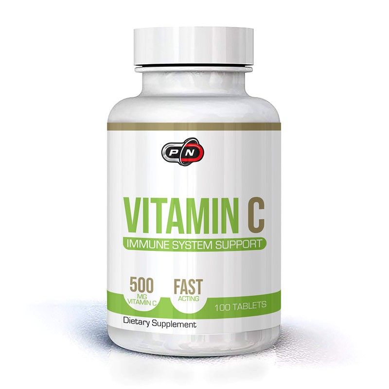 Pure Nutrition USA Vitamina C - 500 mg, 100 tablete