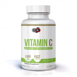Pure Nutrition USA Vitamina C 1000 mg 100 comprimate – Imunitate Beneficii Vitamina C: importanta in producerea de colagen, ment