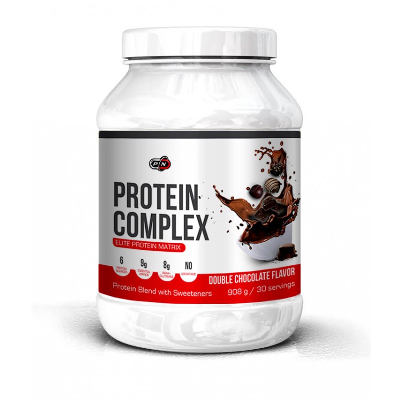 Protein Complex 908 grame, Pure Nutrition USA Beneficii Protein Complex: 6 surse de proteina, 2 tipuri de proteina din zer cu ab