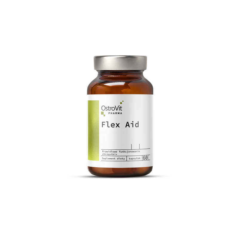 OstroVit Pharma Flex Aid 60 Capsule Beneficii OstroVit Pharma Flex Aid: este un complex de ingrediente eficiente, ajuta la intar