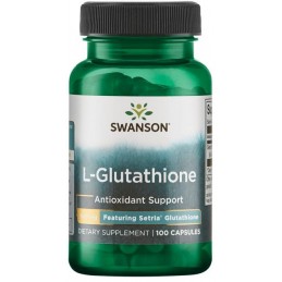 Swanson L-Glutathione 100 mg - 100 Capsule Beneficiile glutationului: reduce stresul oxidativ, poate ameliora psoriazisului, red