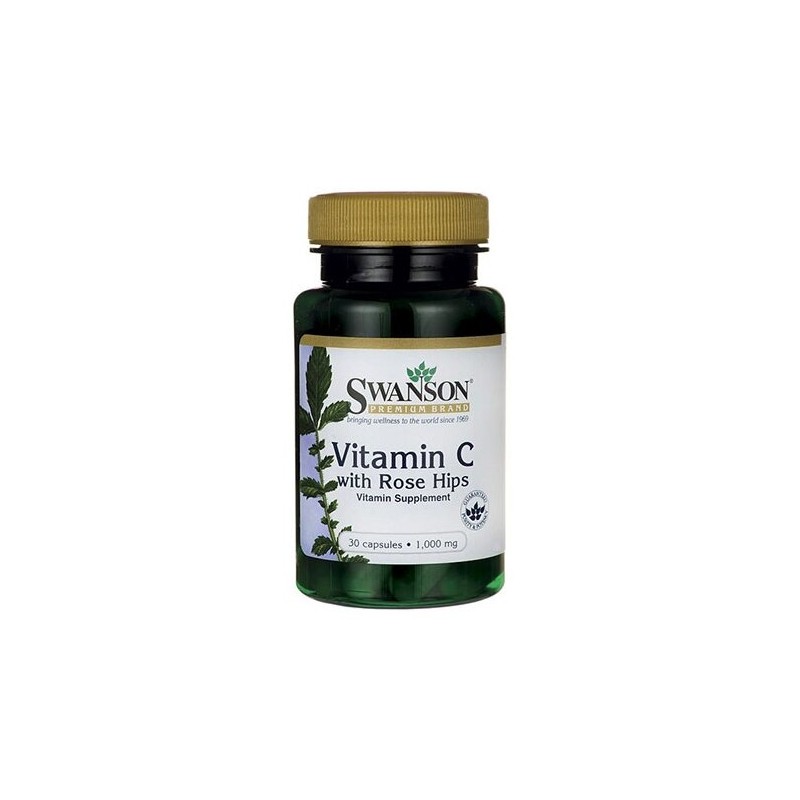 Antioxidant, ajuta in protejarea celulelor impotriva daunelor oxidative, Vit.C & Macese 1000 mg, 30 Capsule Beneficii Vitamina C
