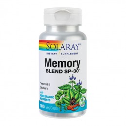 Secom MEMORY BLEND - 100 Capsule Efecte si beneficii ale Memory Blend: stimuleaza activitatea cerebrala, cu afinitate pentru cor