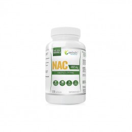 Wish NAC - N-Acetil Cisteina 800mg - 120 Capsule Beneficiile N-Acetil Cisteinei- esentiala pentru a face glutationul, un puterni