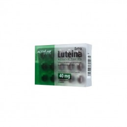 Luteina Extra 40mg + Zeaxantina 30 Capsule, Activlab Luteina Extra beneficii: este un supliment alimentar care: suprima inflamat