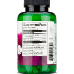 Swanson Glucosamine Chondroitin MSM 120 Tablete – Articulatii Beneficii Glucosamine + MSM + Chondroitin: trei compusi de sustine