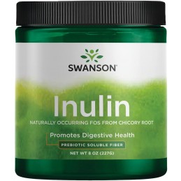 Swanson Inulin Powder (inulina pudra) - 227 grame Beneficii inulina: sustine sanatatea intestinala, poate amelioara constipatia,