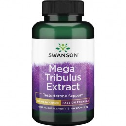 Supliment alimentar Mega Tribulus Extract, 250mg - 120 Capsule- Swanson Beneficii TRIBULUS: creste in mod natural nivelul de tes