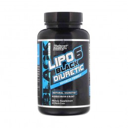 Lipo-6 Black Diuretic - 80 Capsule, diuretic complet natural, ajuta la eliminarea excesului de apa din organism Beneficii Lipo-6