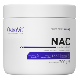 OstroVit NAC (N-Acetil Cisteina) 200 grame Beneficiile N-Acetil Cisteinei- esentiala pentru a face glutationul un puternic antio