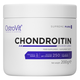 OstroVit Supreme Pure Chondroitin 200 grame pudra Beneficii Condroitina- poate sprijini reconstructia tesutului conjunctiv, ajut