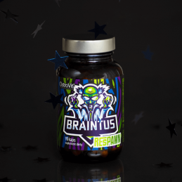 OstroVit Braintus Respawn 90 Capsule Beneficii Braintus Respawn- combinatie unica de ingrediente, ajuta la reglarea ritmului cir