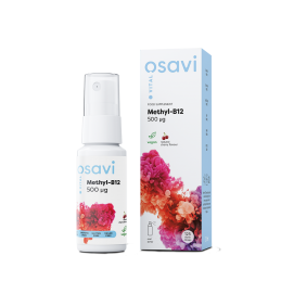 Osavi Methyl-B12 Oral Spray - 500mcg (Cherry-aroma de cirese) - 25 ml. Beneficii Vitamina B12- ajuta la formarea globulelor rosi