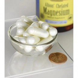 Swanson Albion Magnesium, 133 mg - 90 Capsule Beneficiile magneziului- ajuta la reudcerea stresului si anxietatii, ajuta la „rec
