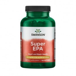 Swanson Super EPA - 100 Capsule Beneficii EPA- uleiul de peste ar putea reduce simptomele ADHD, amelioreaza depresia, sustine sa
