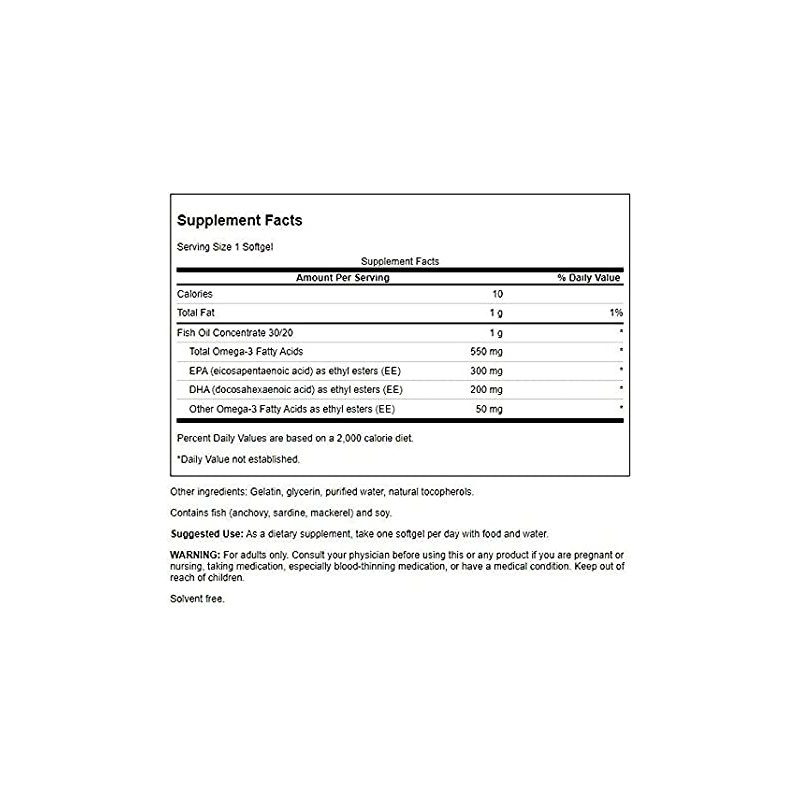 Swanson Super EPA - 100 Capsule - 1 | YEO