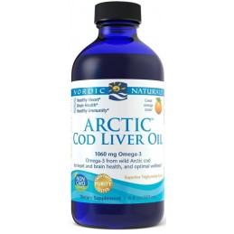 Nordic Naturals Arctic Cod Liver Oil - 1060mg Unflavored (Ulei de ficat de cod fara aroma) - 237 ml Beneficiile uleiului de fica