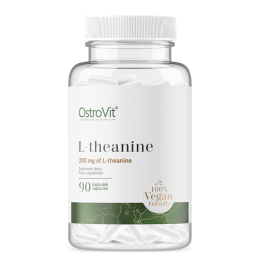 OstroVit L-Theanine 200mg + Inulină 90 Capsule – Calm & Focus L-Theanine (Teanina) + Inulina beneficii: regleaza si functionarea