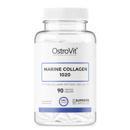 OstroVit Marine Collagen 1020 mg 90 Capsule Beneficii OstroVit Marine Collagen: OstroVit Marine Collagen este un supliment alime