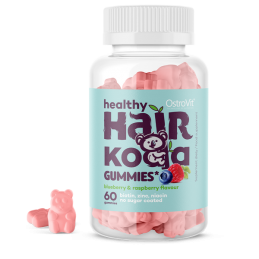 OstroVit Healthy Hair Koala Gummies 60 bucati (jeleuri Koala pentru par) Beneficii Healthy Hair Koala Gummies: sustine metabolis