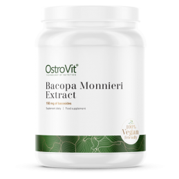 Contine antioxidanti puternici, poate reduce inflamatia, poate stimula functia creierului, Bacopa Monnieri Extract, 50 g Benefic