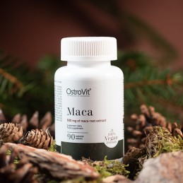 Supliment alimentar Maca 90 Tablete- Ostrovit Beneficii Maca- ajuta la cresterea libidoului, benefic in reducerea disfunctiei er