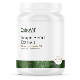 Promoveaza sanatatea generala in fiecare portie, antioxidant foarte puternic, Grape Seed Extract 50 g Beneficii Extract din samb