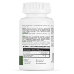 OstroVit ALA 90 tablete (acid alpha lipoic) Beneficii ALA- unul dintre cei mai puternici antioxidanti, ideal pentru reducerea gr