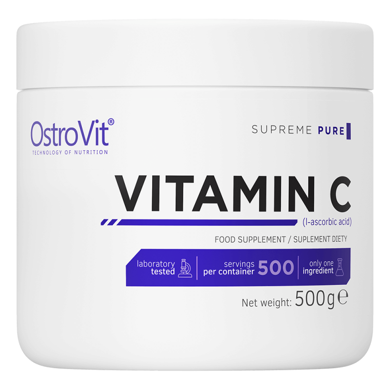 OstroVit Supreme Pure Vitamina C 500 grame pulbere - 1 | YEO