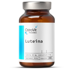 OstroVit Pharma Lutein 30 Capsule Beneficii Luteina: este un supliment alimentar care: suprima inflamatia, apara impotriva radic