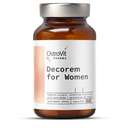 OstroVit Pharma Decorem For Women 60 Capsule (Decorem pentru femei) Beneficii OstroVit Pharma Decorem pentru femei- ajuta la men