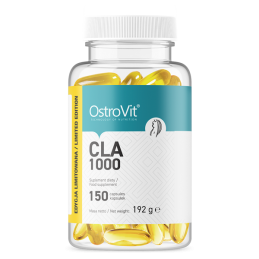 OstroVit CLA 1000 150 caps - Limited Edition Beneficii CLA: accelereaza pierderea de grasime, ajuta la pierderea in greutate, aj