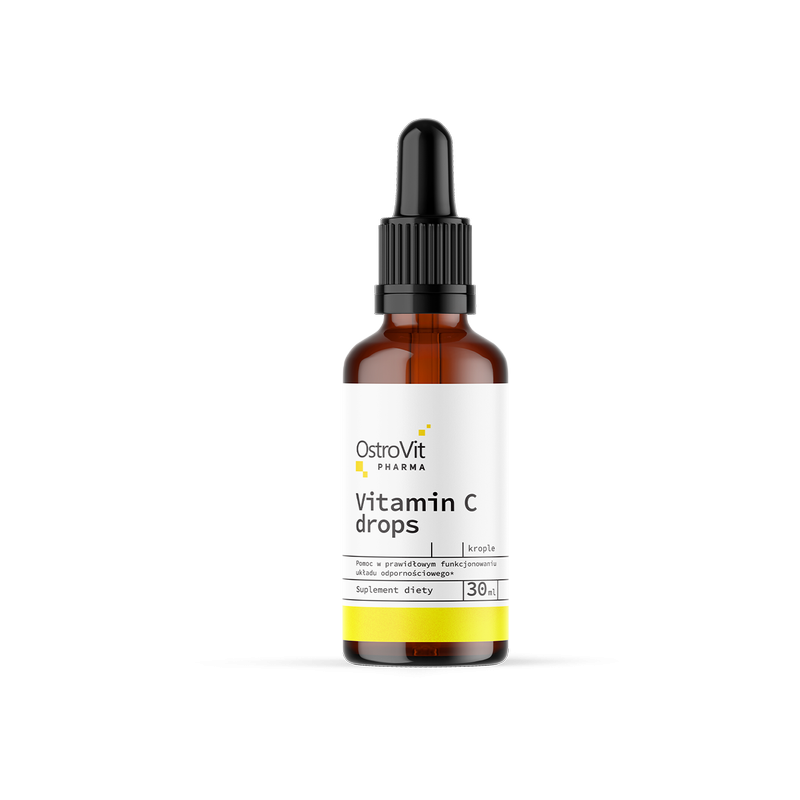 Vitamin C drops 30 ml (picaturi)- Sustine functionarea normala a sistemului imunitar, ajuta la protejarea celulelor Efecte si be
