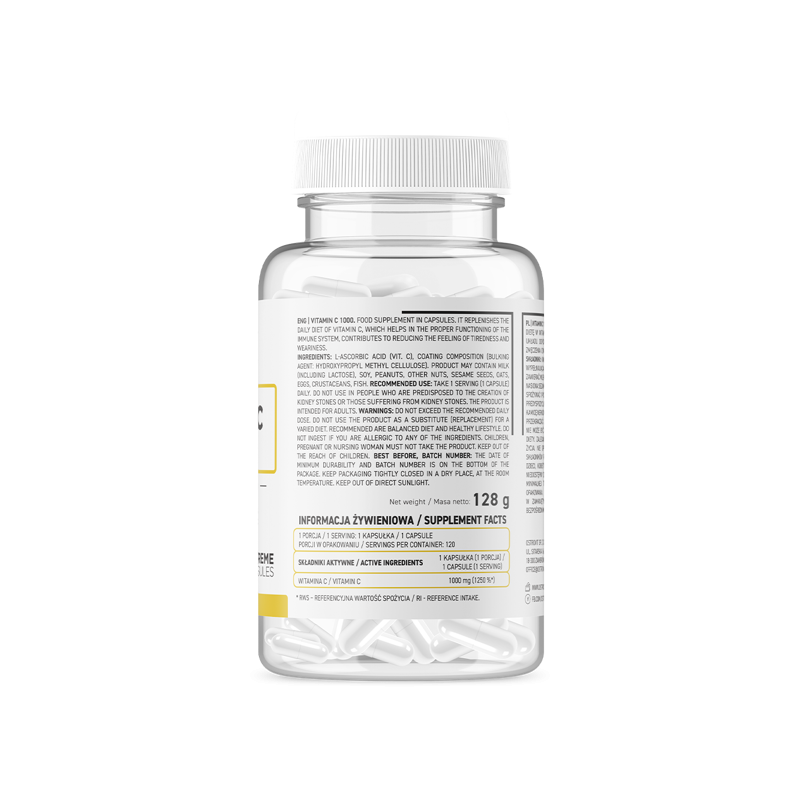 Vitamina C 1000, 120 Capsule - 4 | YEO