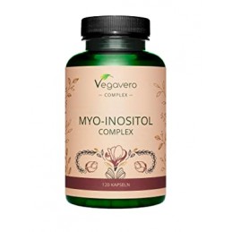 Vegavero Myo-Inositol Complex 120 Capsule Beneficii Myo-Inositol- va poate ajuta sa pierdeti in greutate, reduce problemele de o