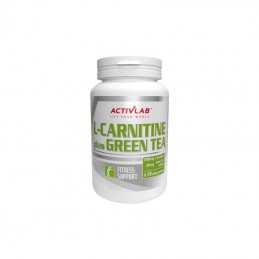 L-Carnitine + Green Tea - 60 Capsule (carnitina si ceai verde) L-CARNITINE + GREEN TEA SI BENEFICIILE SALE- promoveaza metabolis