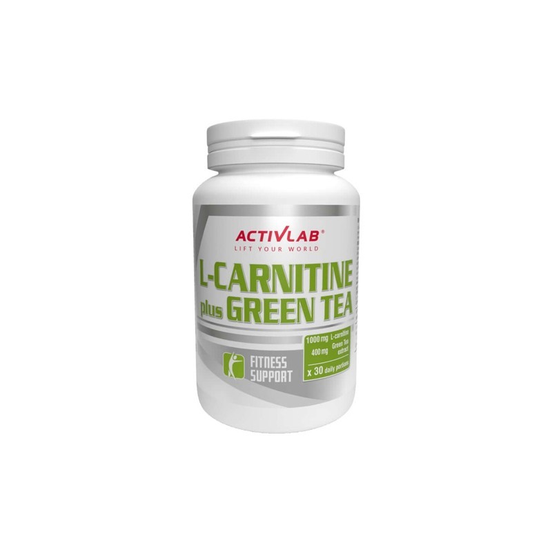 ActivLab L-Carnitine + Green Tea - 60 Capsule (carnitina si ceai verde) L-CARNITINE + GREEN TEA SI BENEFICIILE SALE: promoveaza 