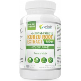 Kudzu Root Extract 500mg, 120 Capsule, Poate ajuta la ameliorarea leziunilor hepatice, poate atenua simptomele menopauzei Benefi