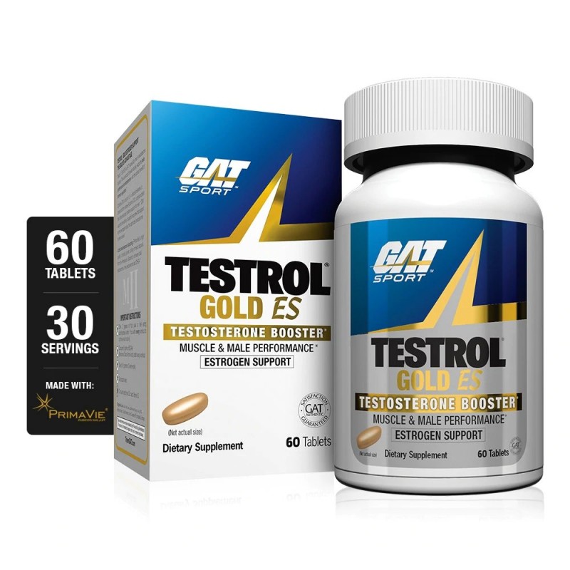 Testrol Gold pentru barbati- 60 capsule (ajuta la stimularea propriei productii de tes-tosteron) BENEFICII TESTROL- ajuta la for