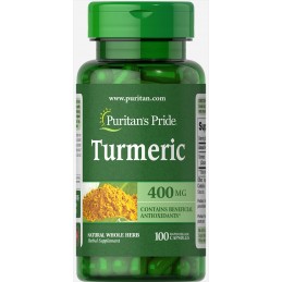 Puritan Pride Turmeric 400mg - 100 Capsule Beneficii ale turmericului- absorbtie mai buna a curcuminei, un remediu puternic pent