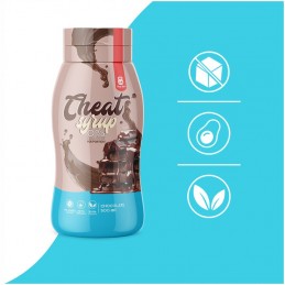 Cheat Meal Sos fara calorii cu aroma de ciocolata - 500 ml PROPRIETATI- sirop dulce fara zahar, o portie inseamna doar 1 calorie