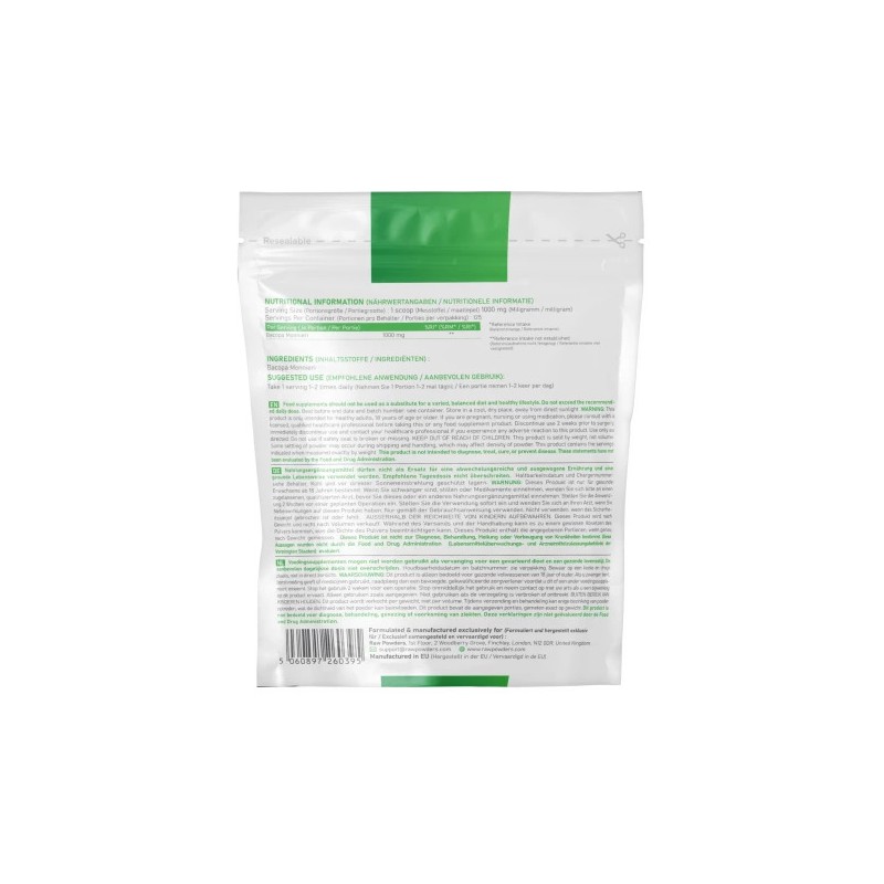 Raw Powders Bacopa Monnieri Pulbere - 125 grame - 1 | YEO