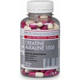 Megabol Creatina Alcalina 1500 - 120 Capsule BENEFICII CREATINA ALCALINA- forma eficienta de creatina, sustine cresterea fortei 