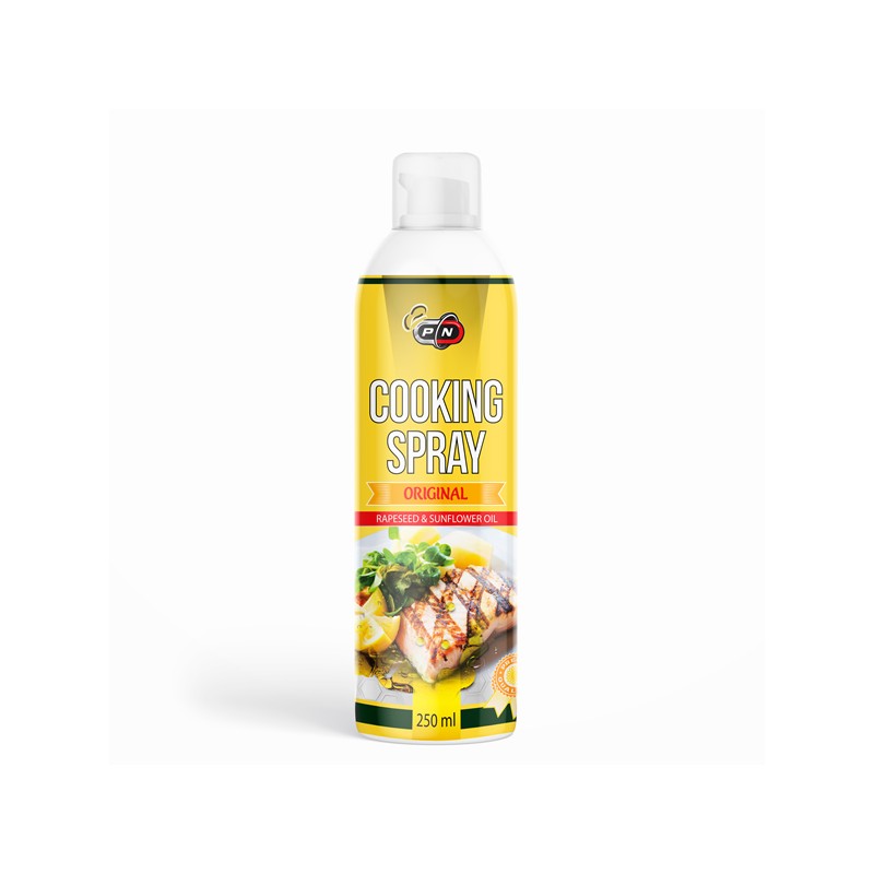 Spray pentru gatit, 250 ml, Pure Nutrition USA Beneficii Spray pentru gatit: fără lipire la gătit, gătit cu grăsimi reduse, cole